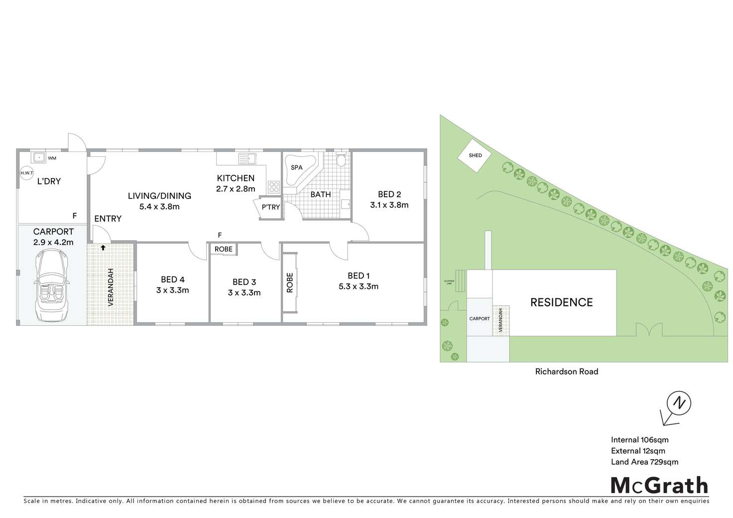 Floorplan of Homely house listing, 348 Richardson Road, Norman Gardens QLD 4701