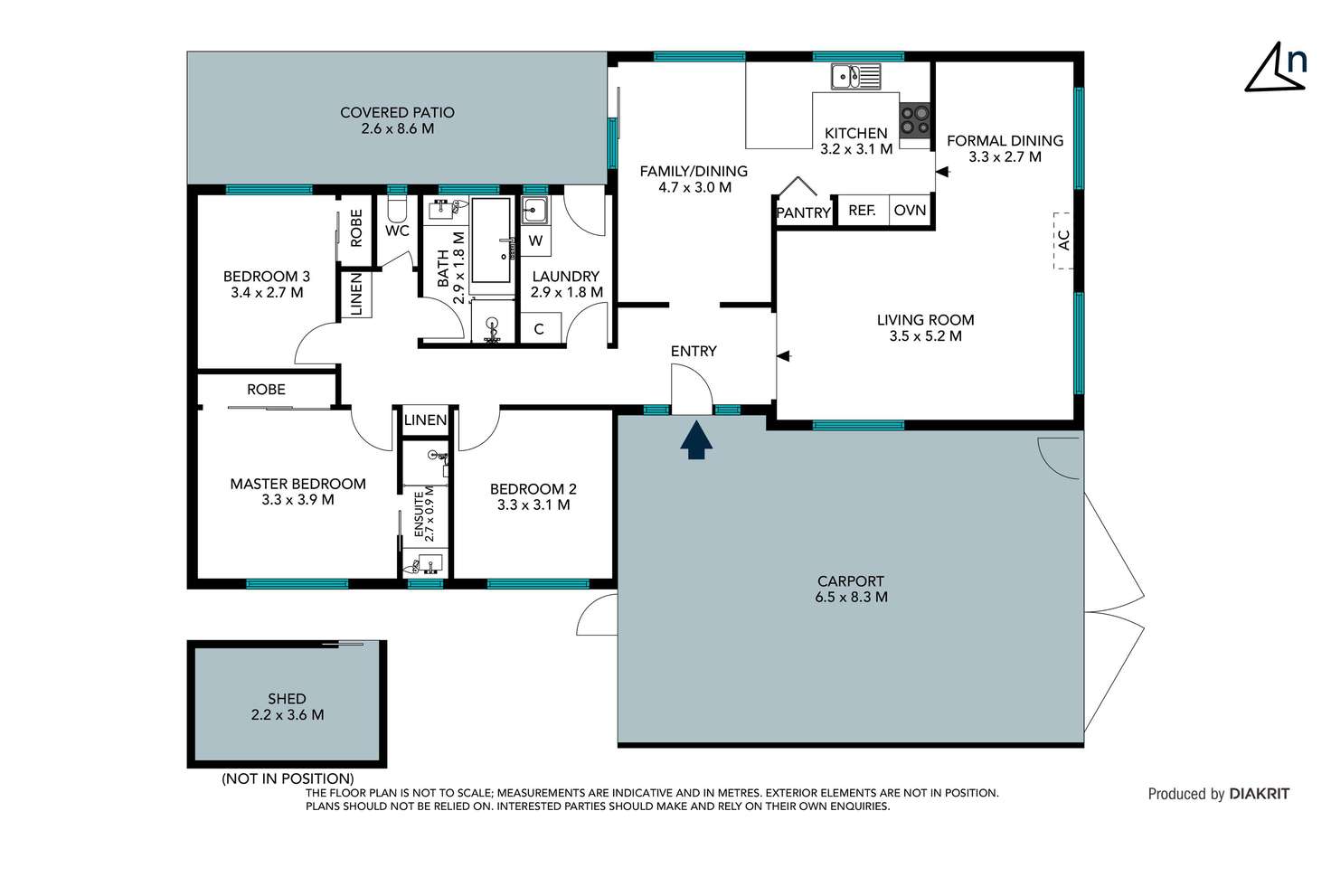 Floorplan of Homely house listing, 386 Childs Road, Mill Park VIC 3082