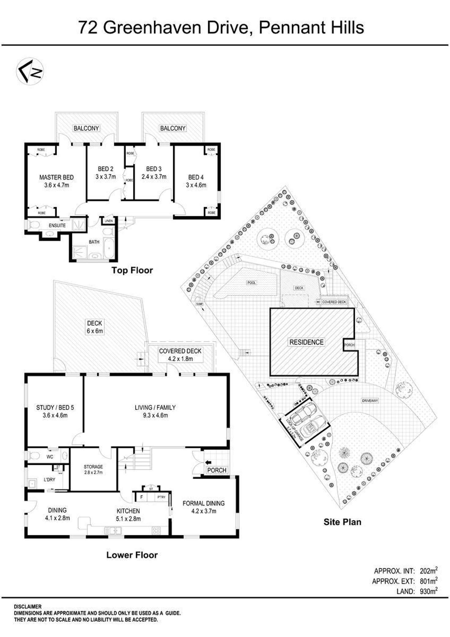 Floorplan of Homely house listing, 72 Greenhaven Drive, Pennant Hills NSW 2120