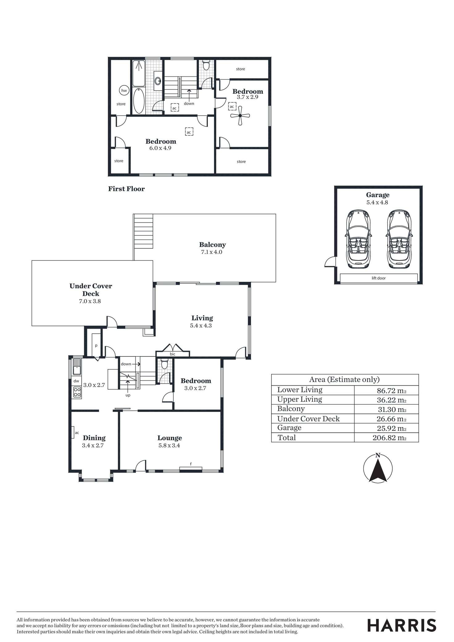 Floorplan of Homely house listing, 4 Acorn Avenue, Blackwood SA 5051