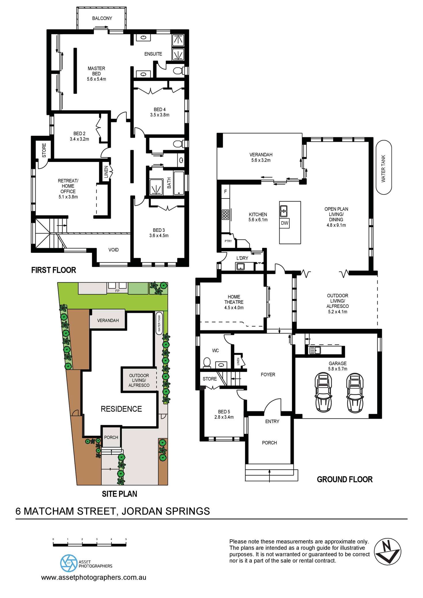Floorplan of Homely house listing, 6 Matcham Street, Jordan Springs NSW 2747