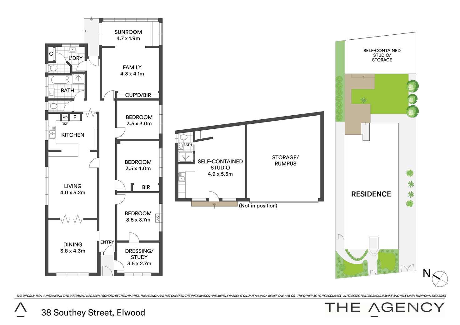 Floorplan of Homely house listing, 38 Southey Street, Elwood VIC 3184