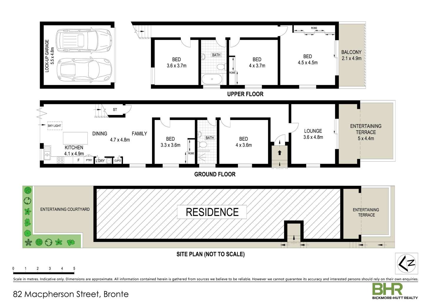 Floorplan of Homely house listing, 82 MacPherson Street, Bronte NSW 2024