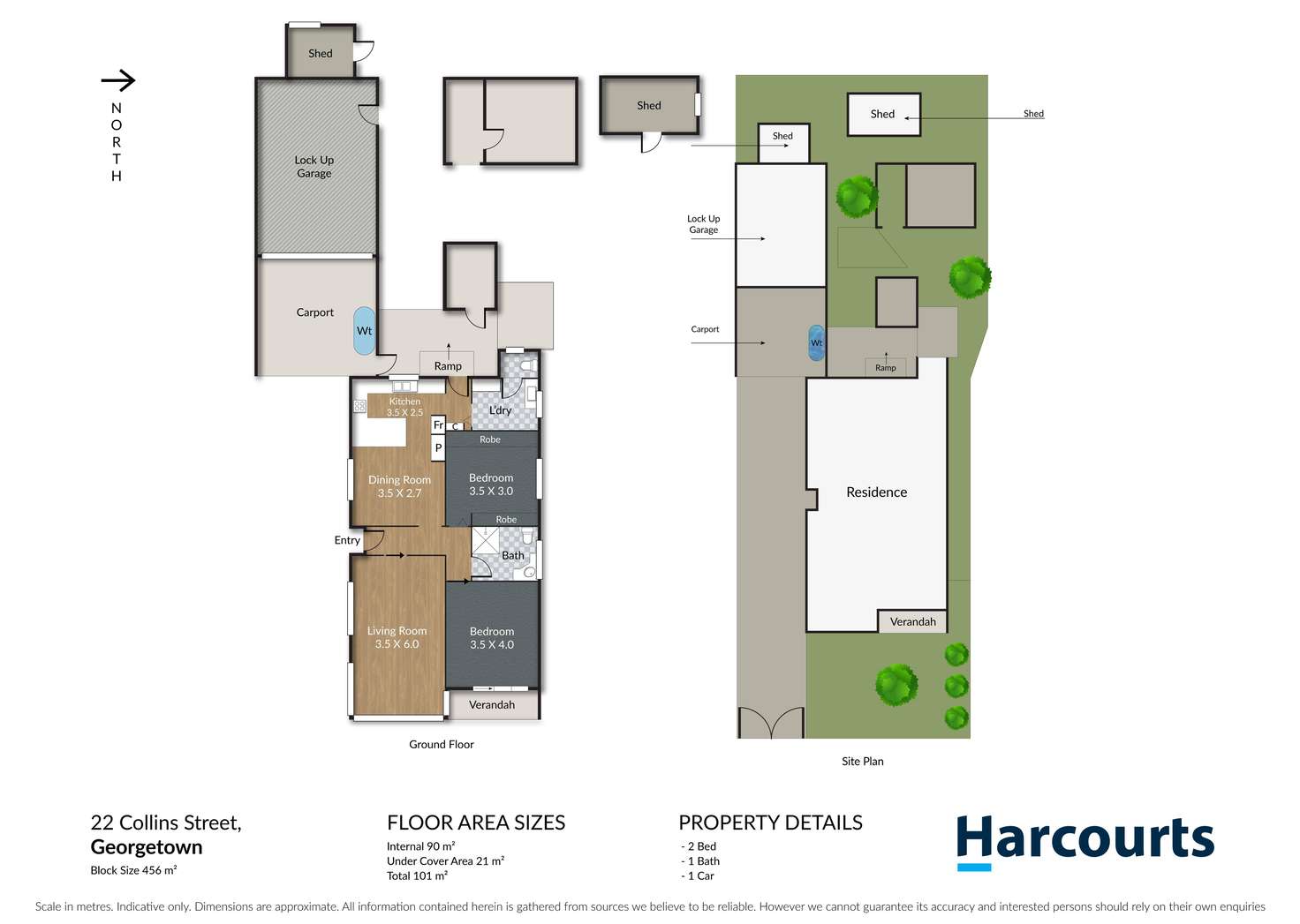 Floorplan of Homely house listing, 22 Collins Street, Georgetown NSW 2298