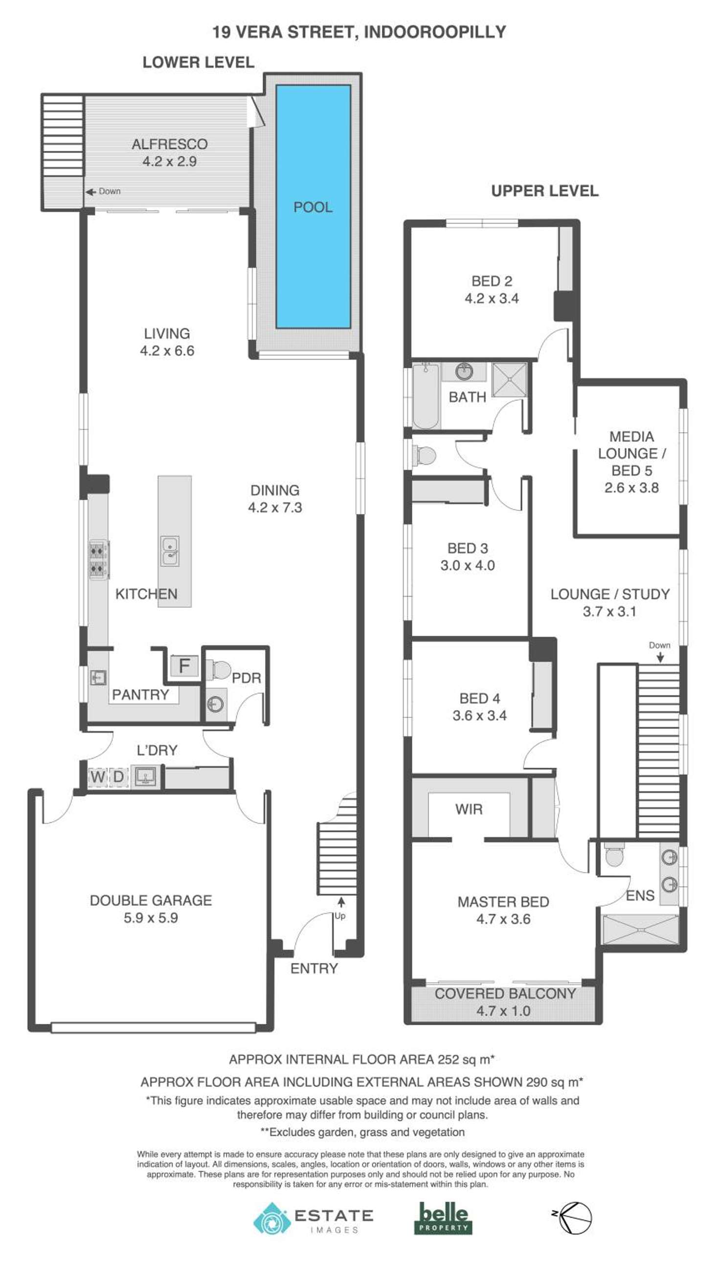 Floorplan of Homely house listing, 19 Vera Street, Indooroopilly QLD 4068