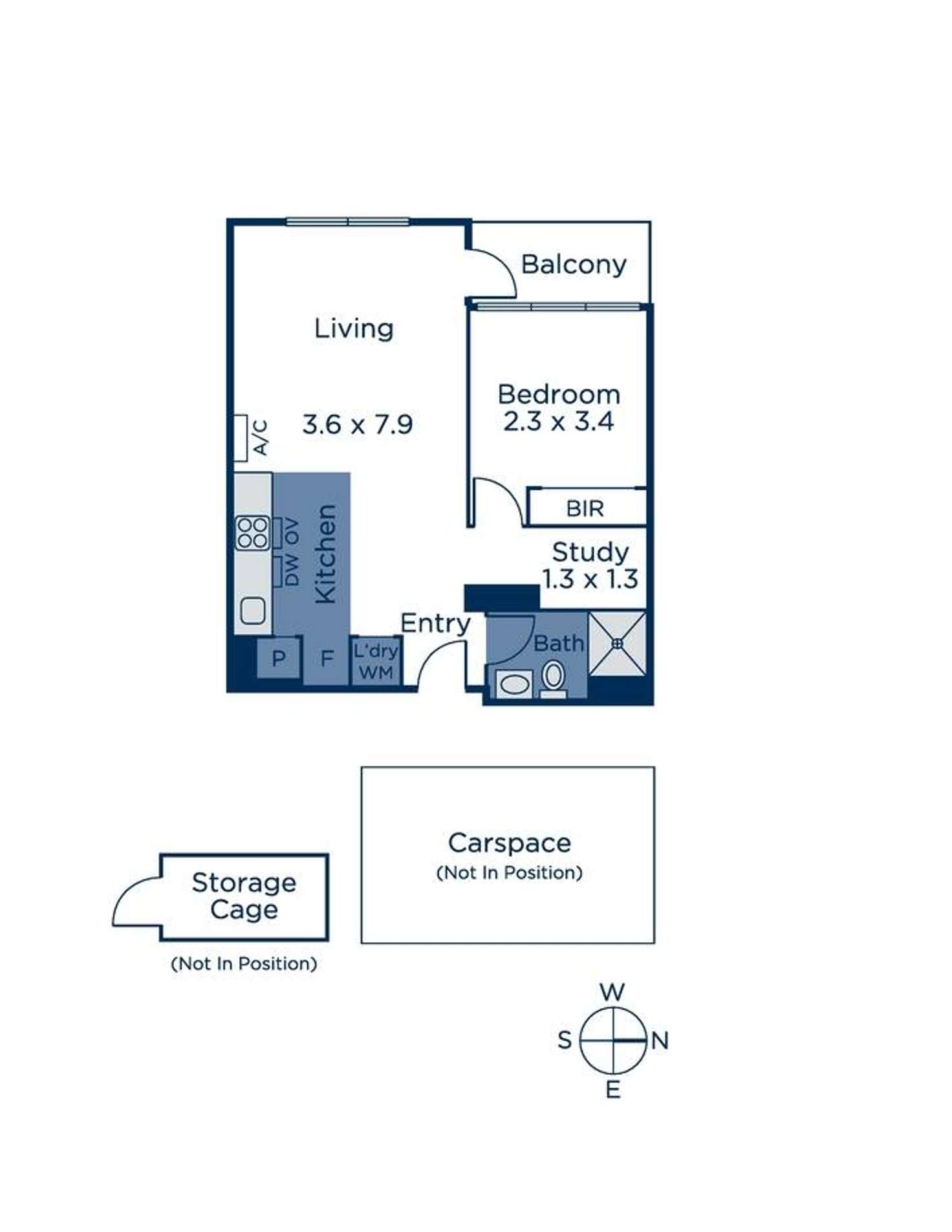 Floorplan of Homely apartment listing, 902/770B Toorak Road, Glen Iris VIC 3146