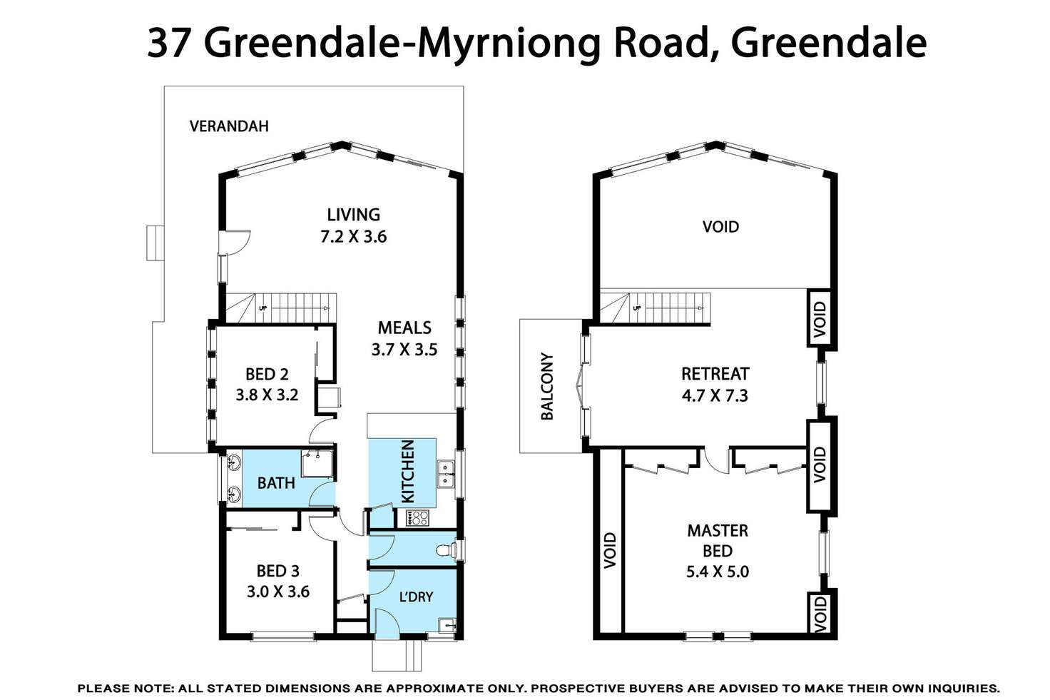 Floorplan of Homely house listing, 37 Greendale-Myrniong Road, Greendale VIC 3341