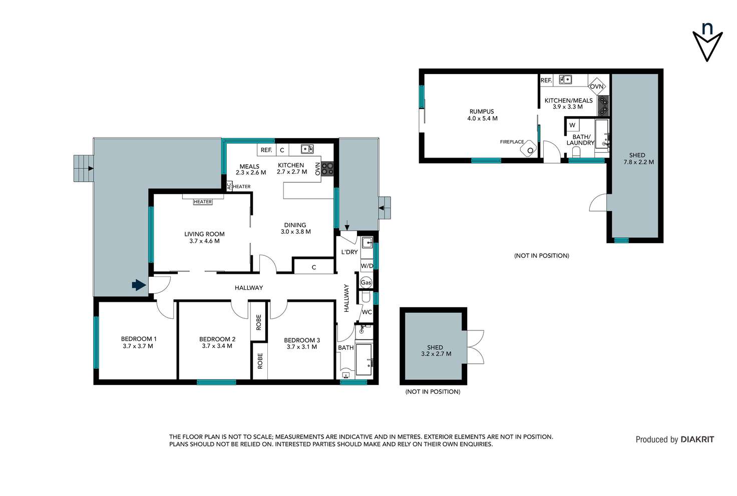 Floorplan of Homely house listing, 7 Kenna Drive, Lalor VIC 3075