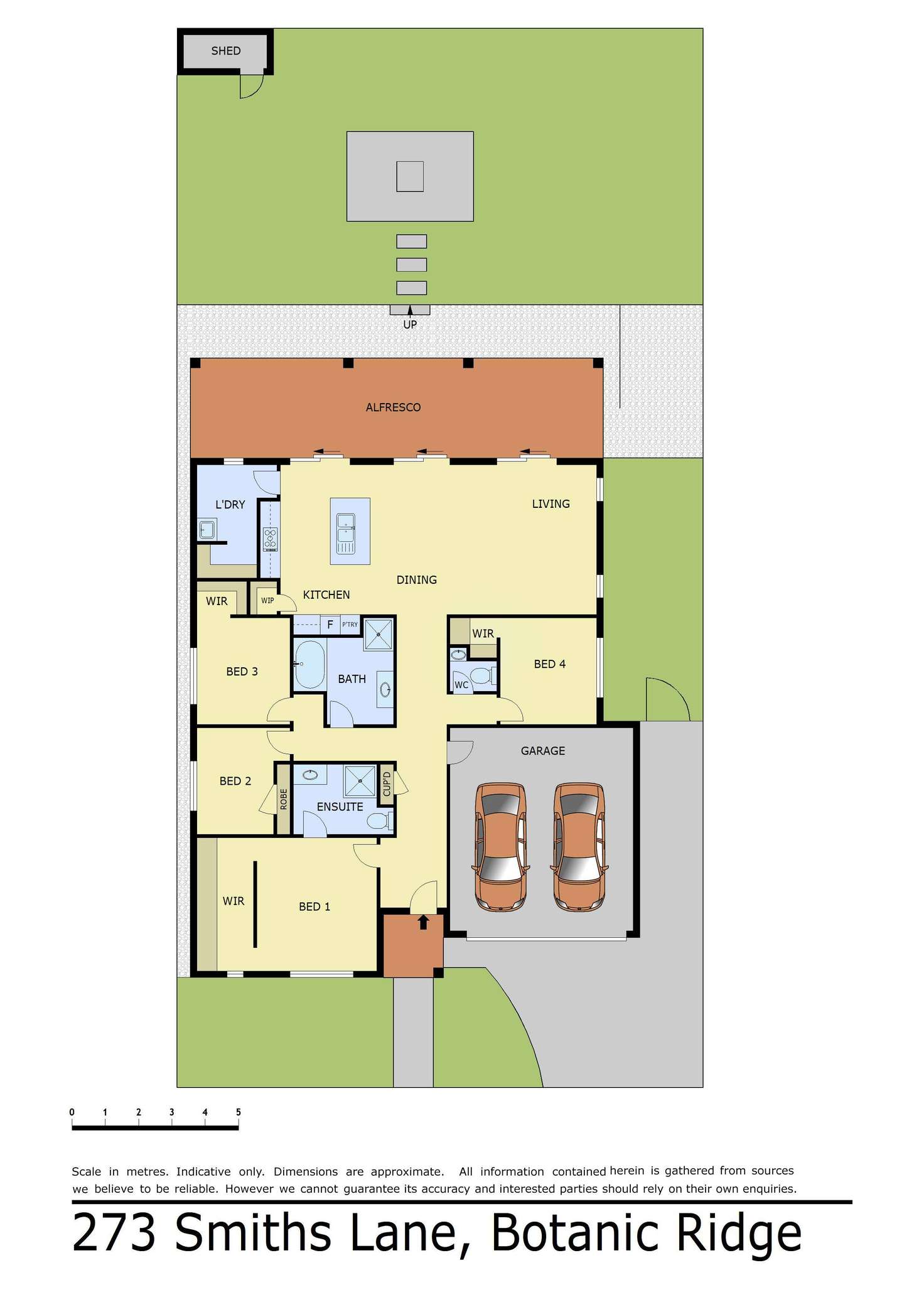 Floorplan of Homely house listing, 273 Smiths Lane, Botanic Ridge VIC 3977