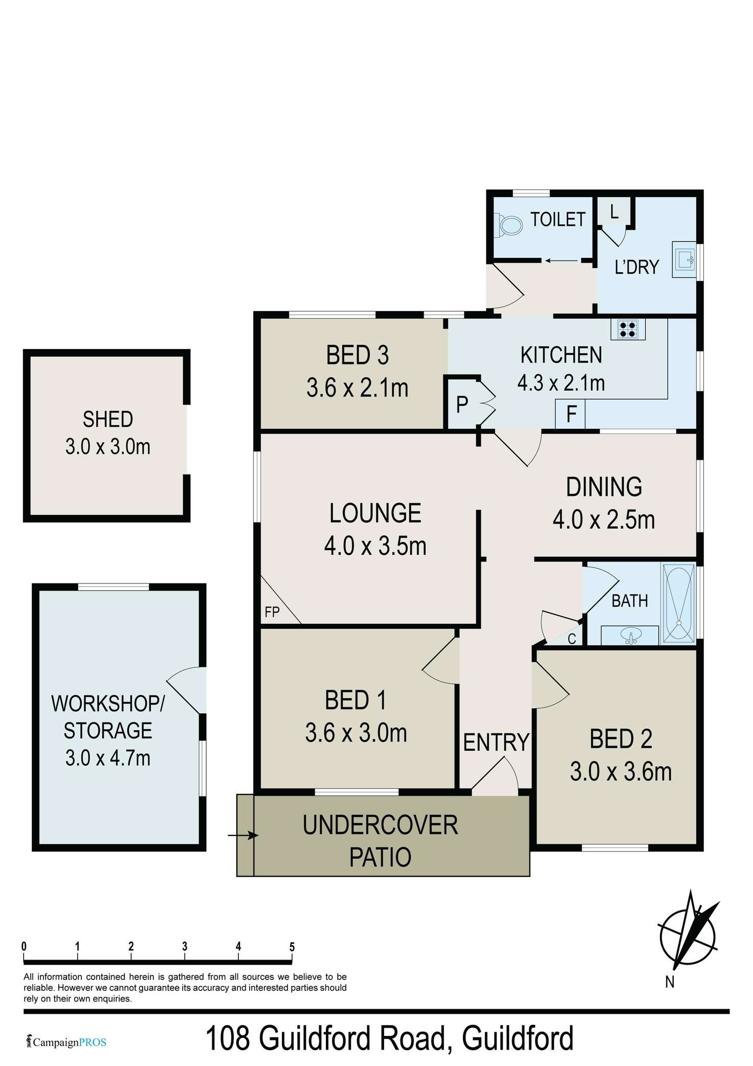 Floorplan of Homely house listing, 108 Guildford Road, Guildford NSW 2161