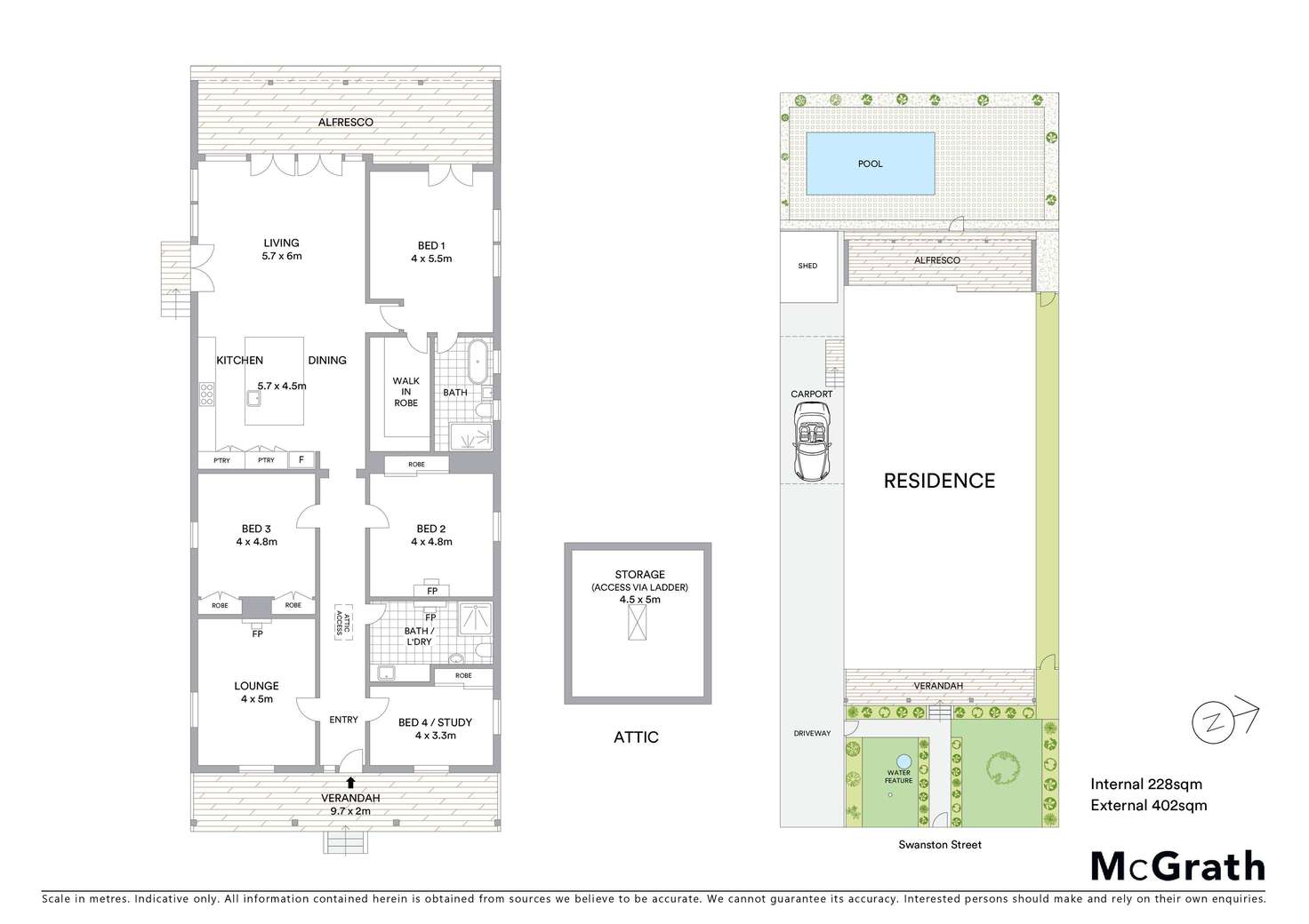 Floorplan of Homely house listing, 108 Swanston Street, Geelong VIC 3220