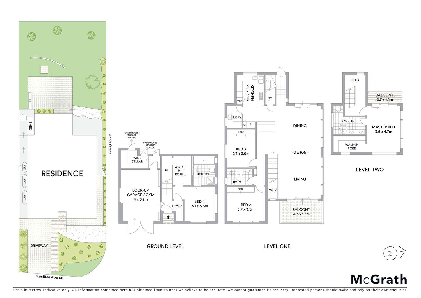 Floorplan of Homely house listing, 16 Hamilton Avenue, Naremburn NSW 2065