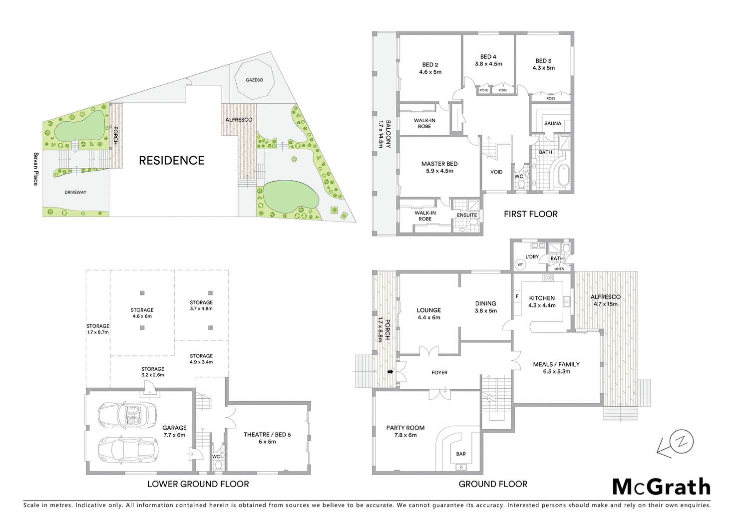 Floorplan of Homely house listing, 17 Bevan Place, Carlingford NSW 2118