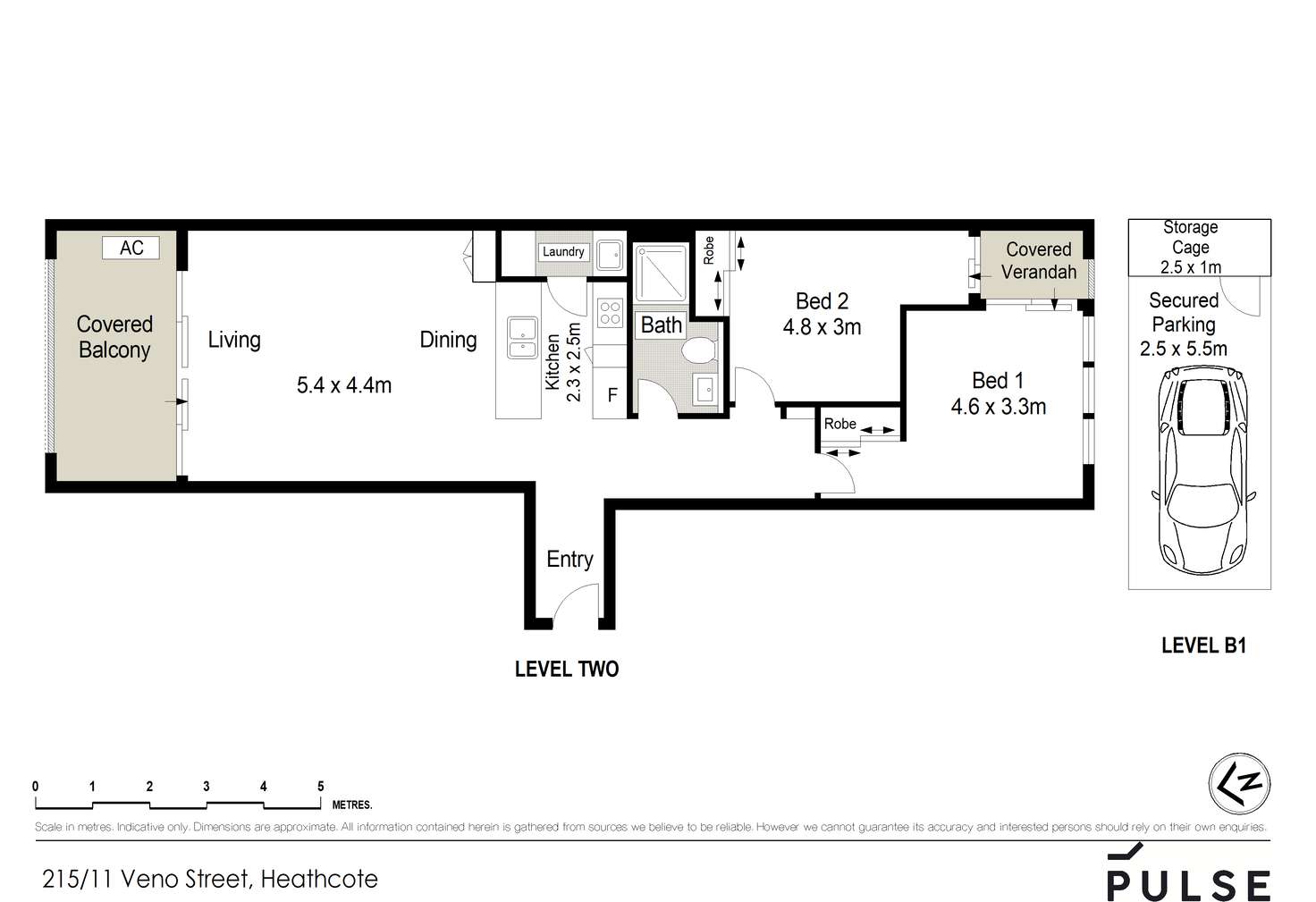 Floorplan of Homely apartment listing, 215/11 Veno Street, Heathcote NSW 2233