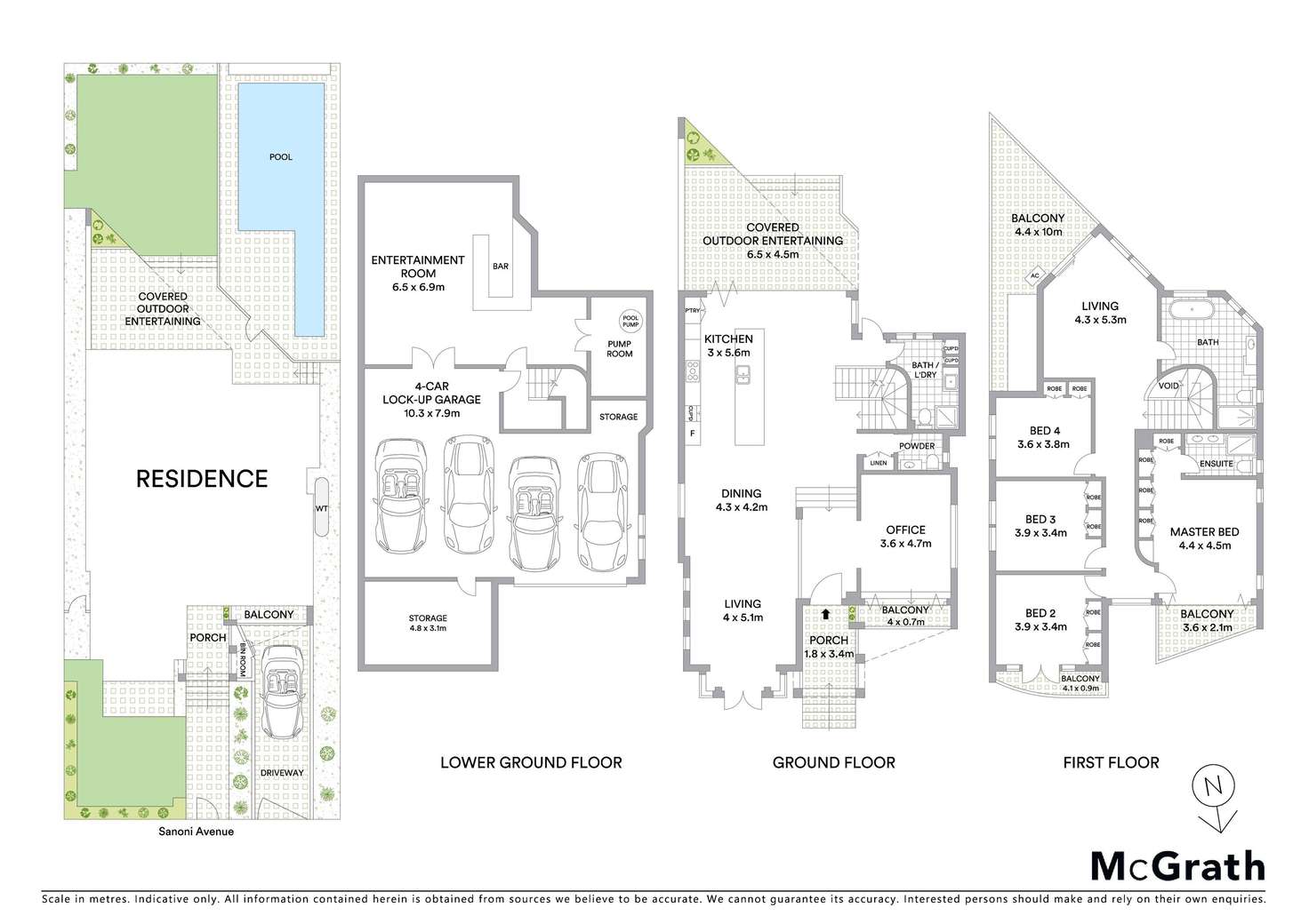 Floorplan of Homely house listing, 26 Sanoni Avenue, Sandringham NSW 2219