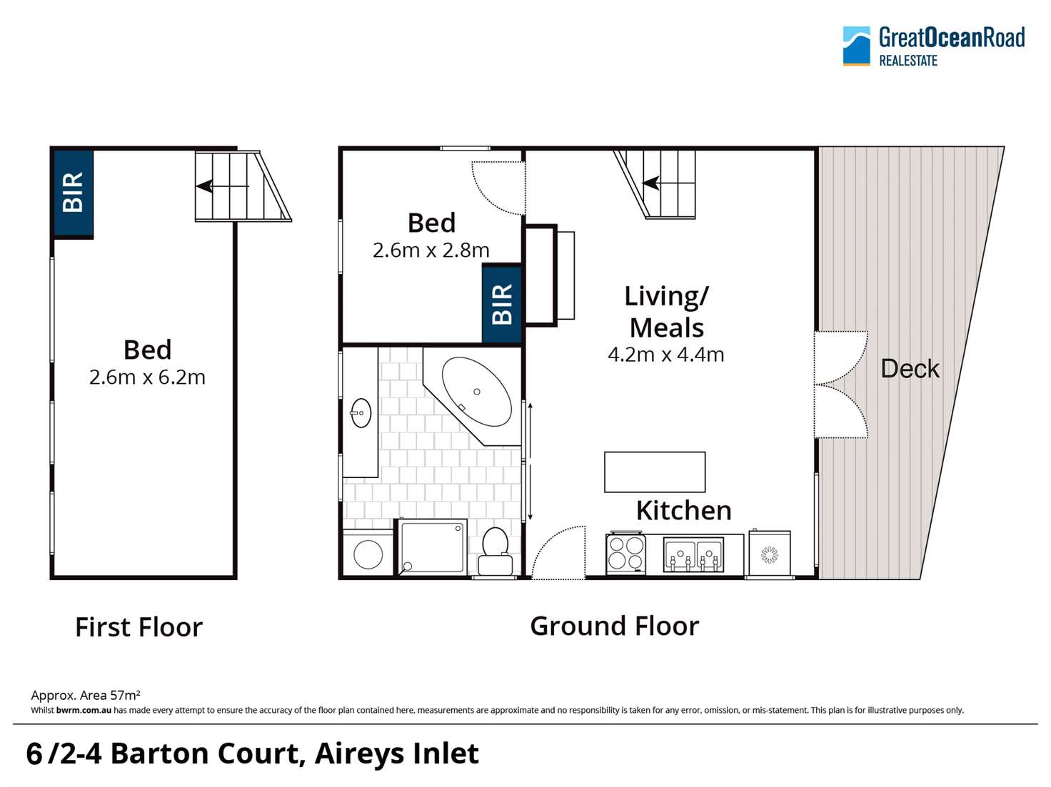Floorplan of Homely villa listing, Level Villa 7/Lot 7/2-4 Barton Court, Aireys Inlet VIC 3231