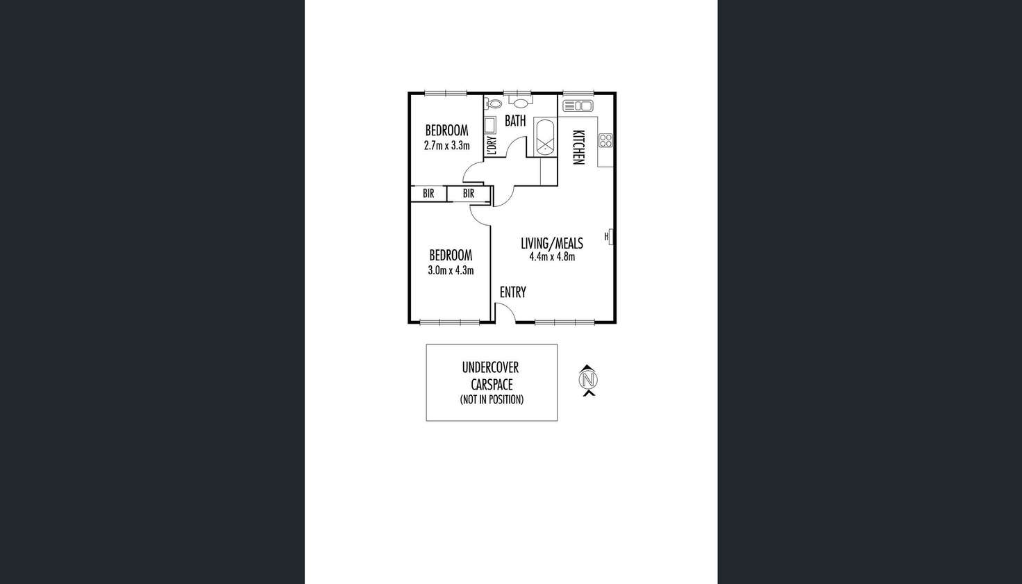 Floorplan of Homely apartment listing, 5/24 Mashoobra Street, Coburg VIC 3058