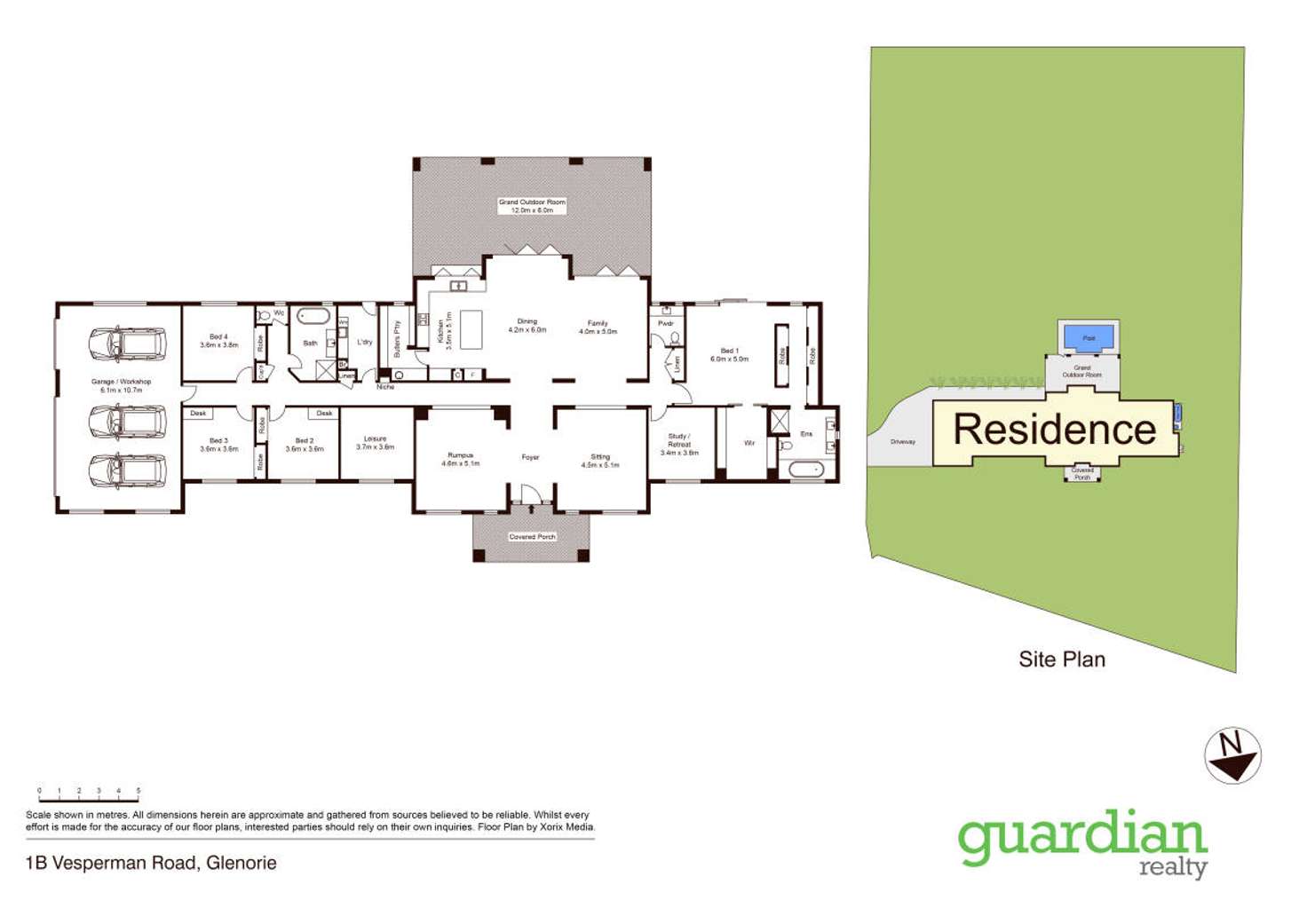 Floorplan of Homely house listing, 1B Vesperman Road, Glenorie NSW 2157