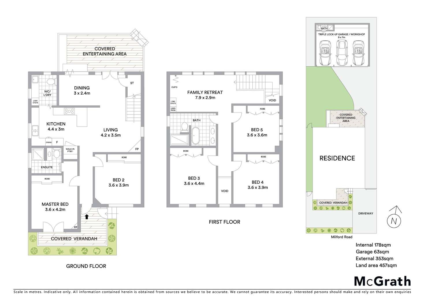Floorplan of Homely house listing, 8 Milford Road, Peakhurst NSW 2210