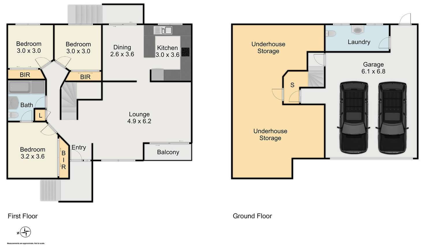 Floorplan of Homely townhouse listing, 2/8-12 Woodlands Street, Baulkham Hills NSW 2153