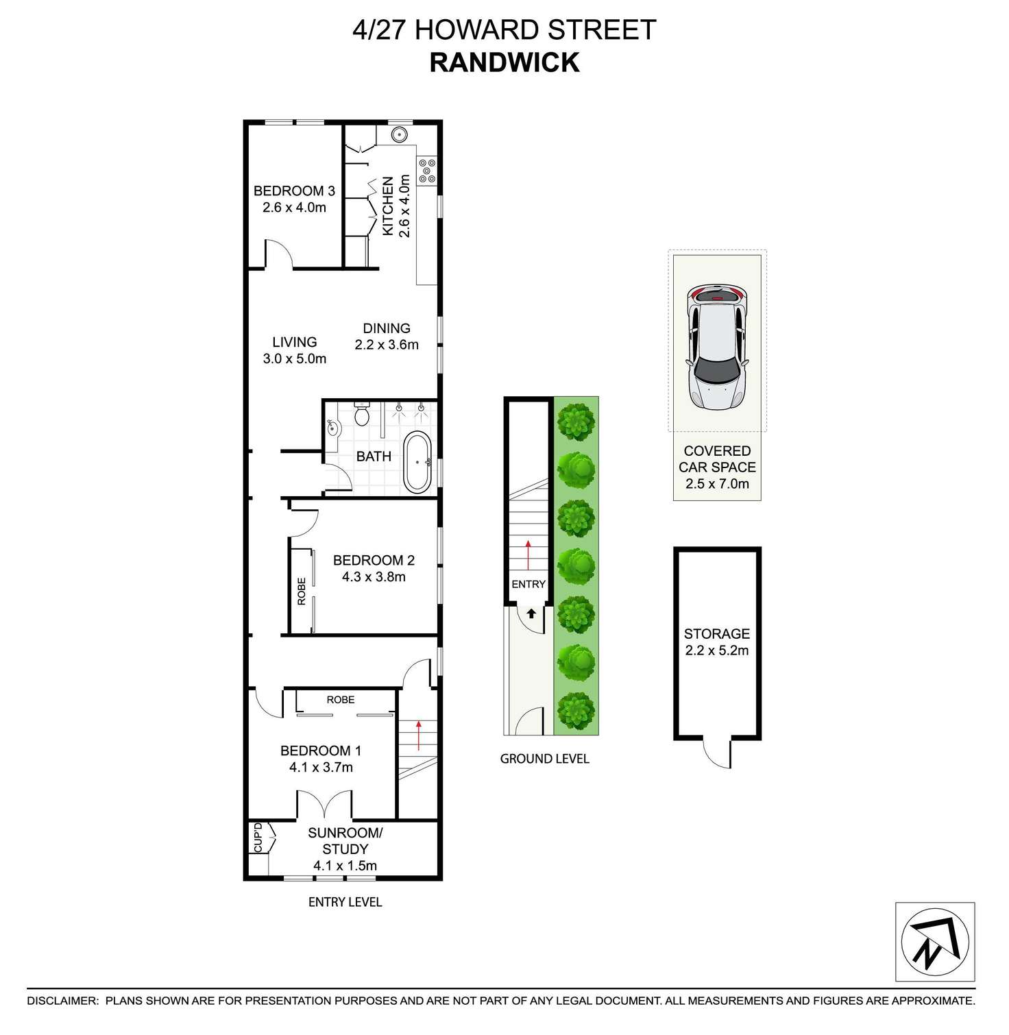 Floorplan of Homely apartment listing, 4/27 Howard Street, Randwick NSW 2031