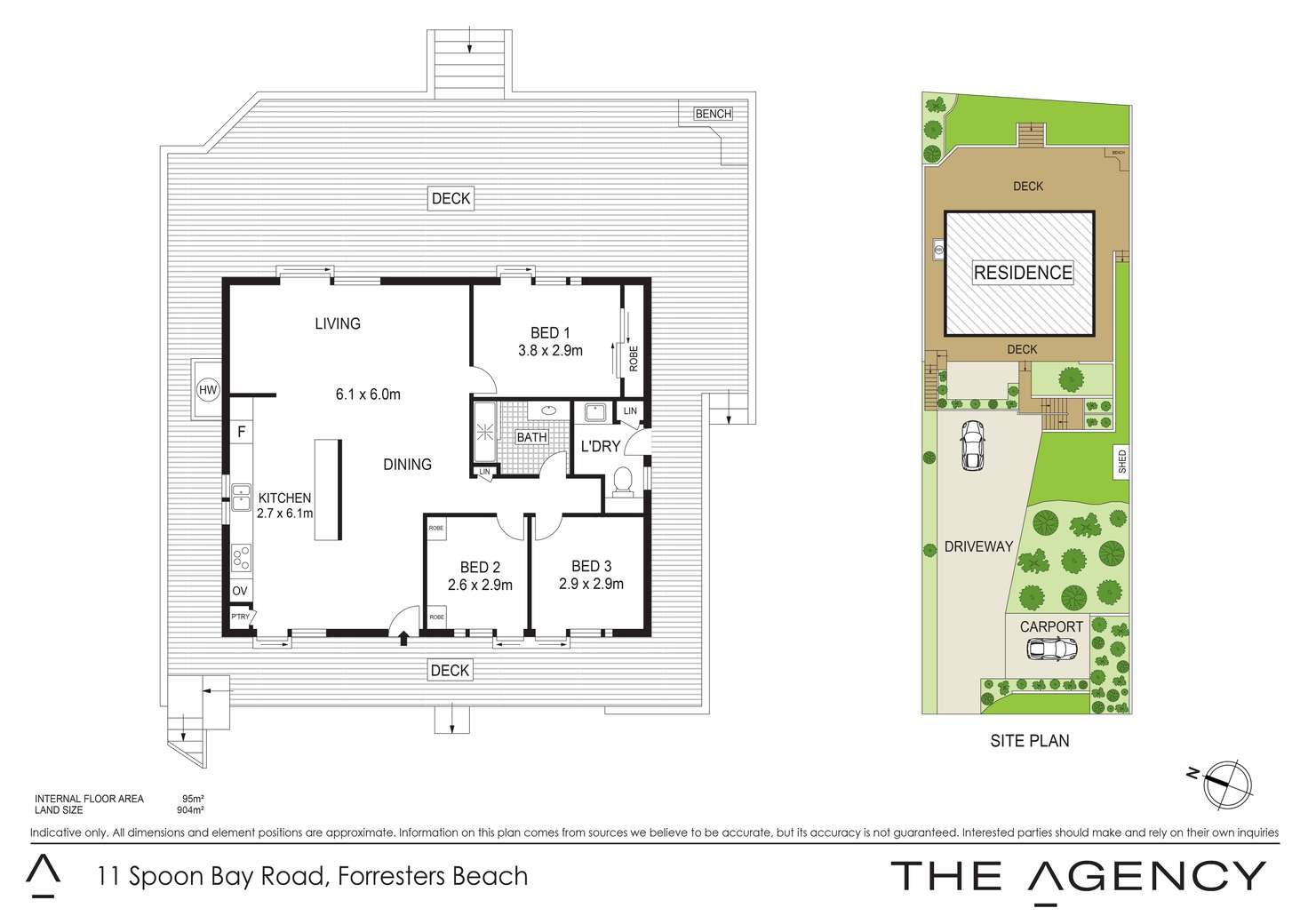 Floorplan of Homely house listing, 11 Spoon Bay Road, Forresters Beach NSW 2260