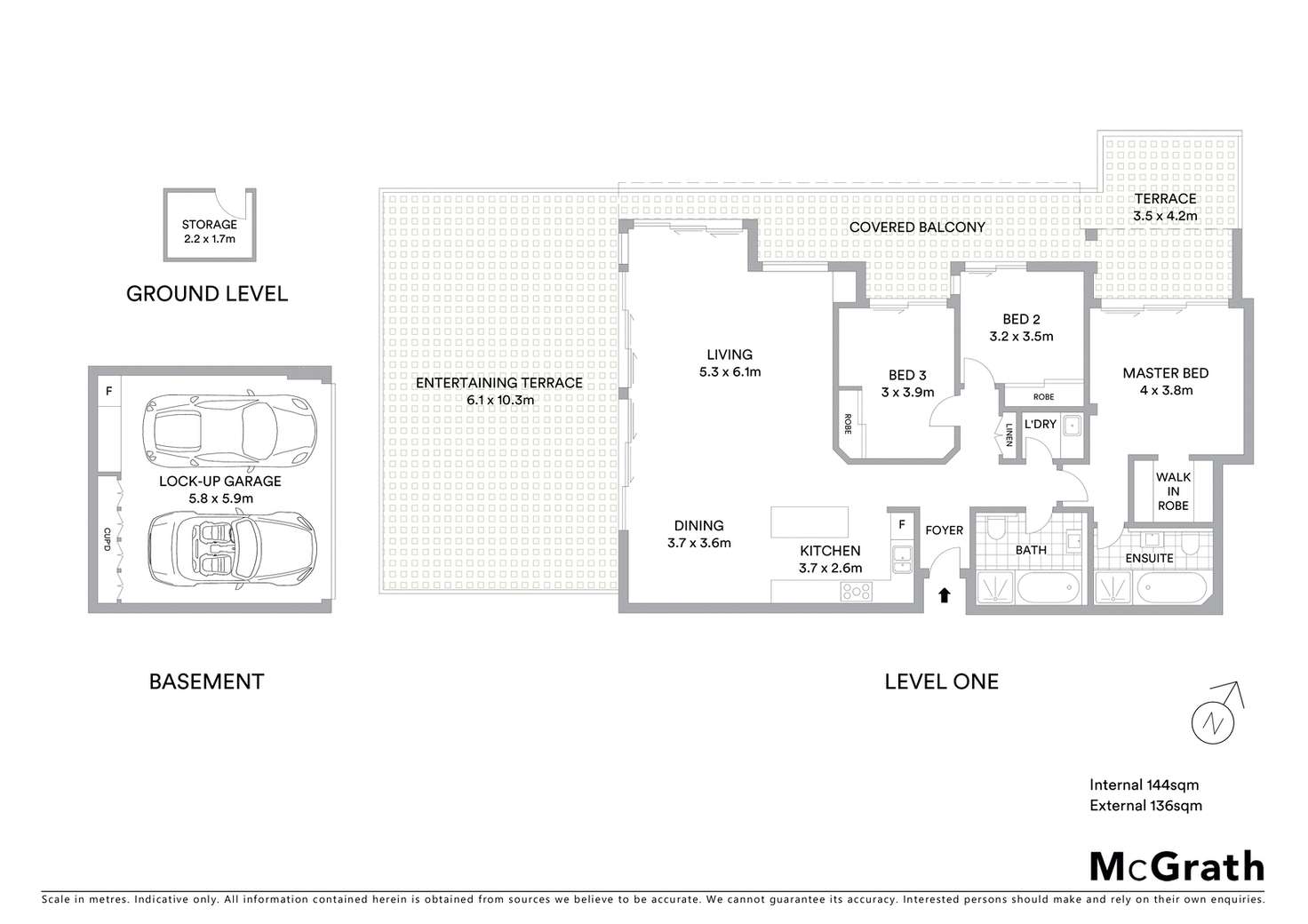 Floorplan of Homely apartment listing, 4/48 Bayswater Street, Drummoyne NSW 2047