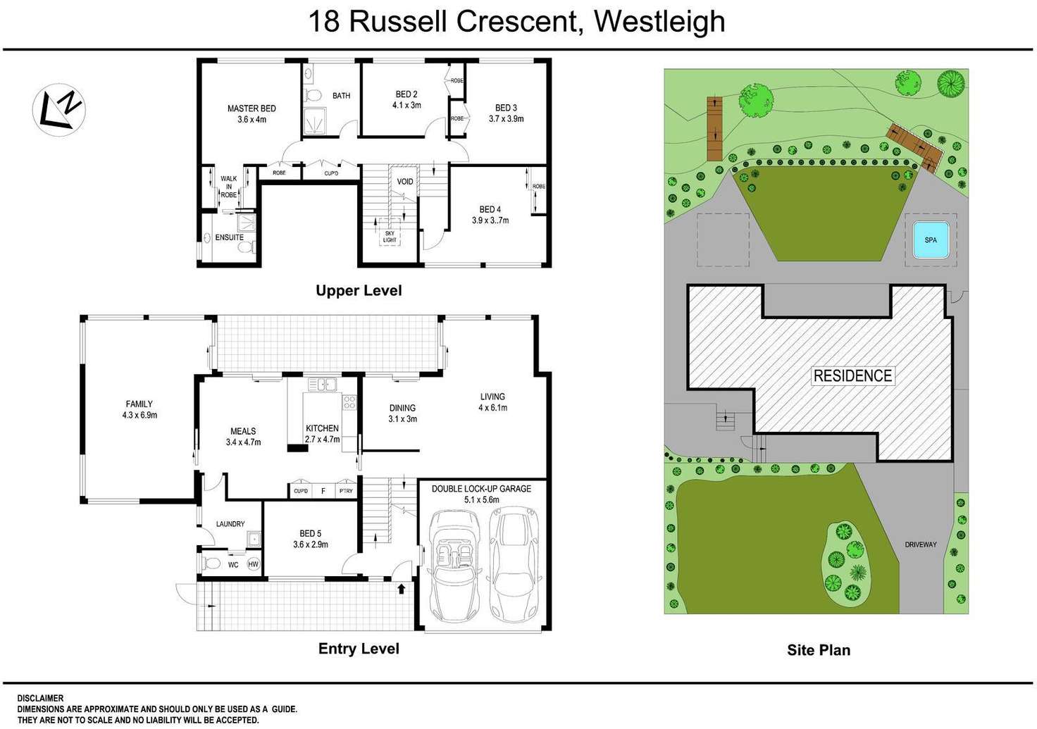 Floorplan of Homely house listing, 18 Russell Crescent, Westleigh NSW 2120