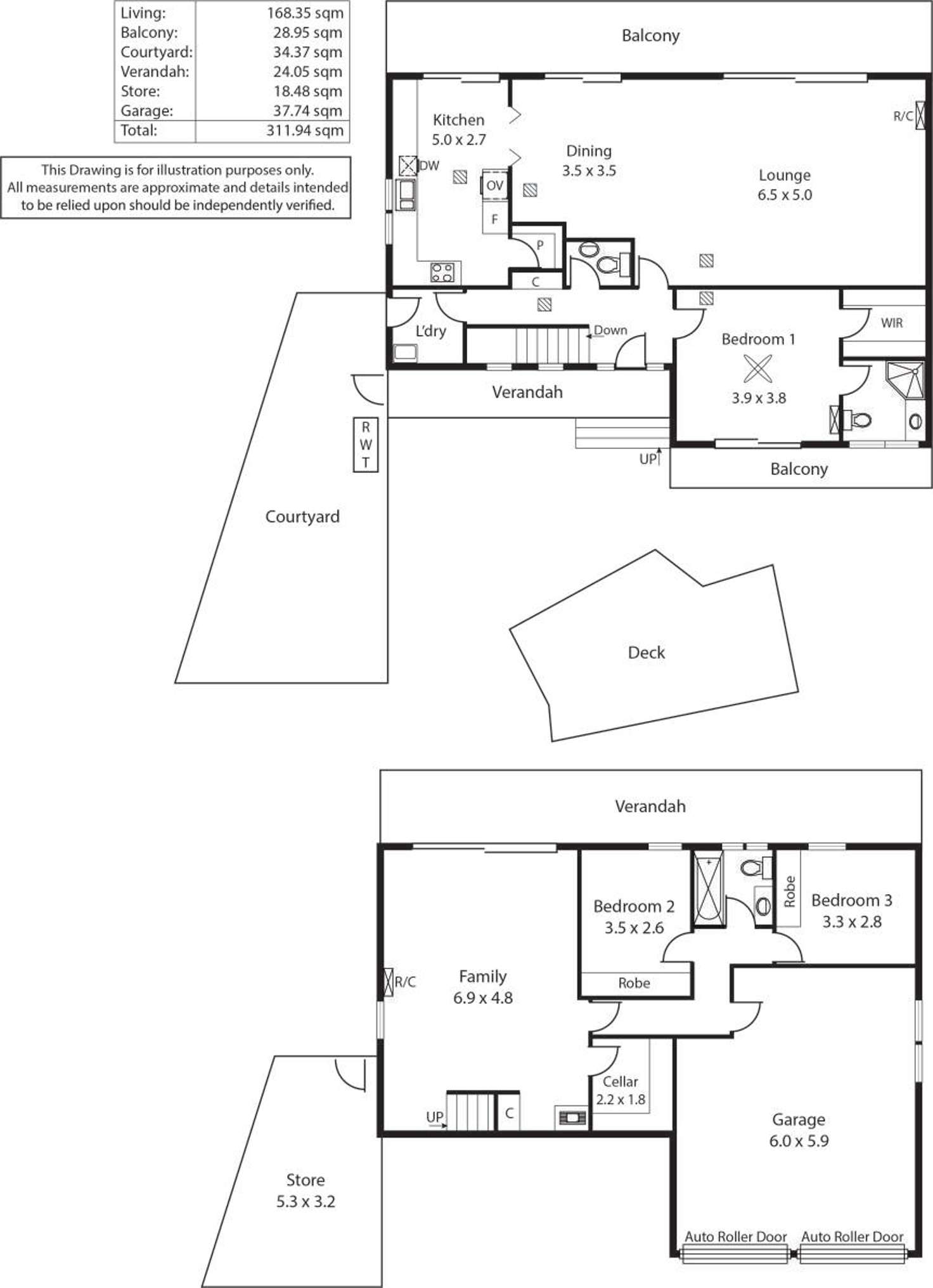 Floorplan of Homely house listing, 5 Ringmer Drive, Burnside SA 5066