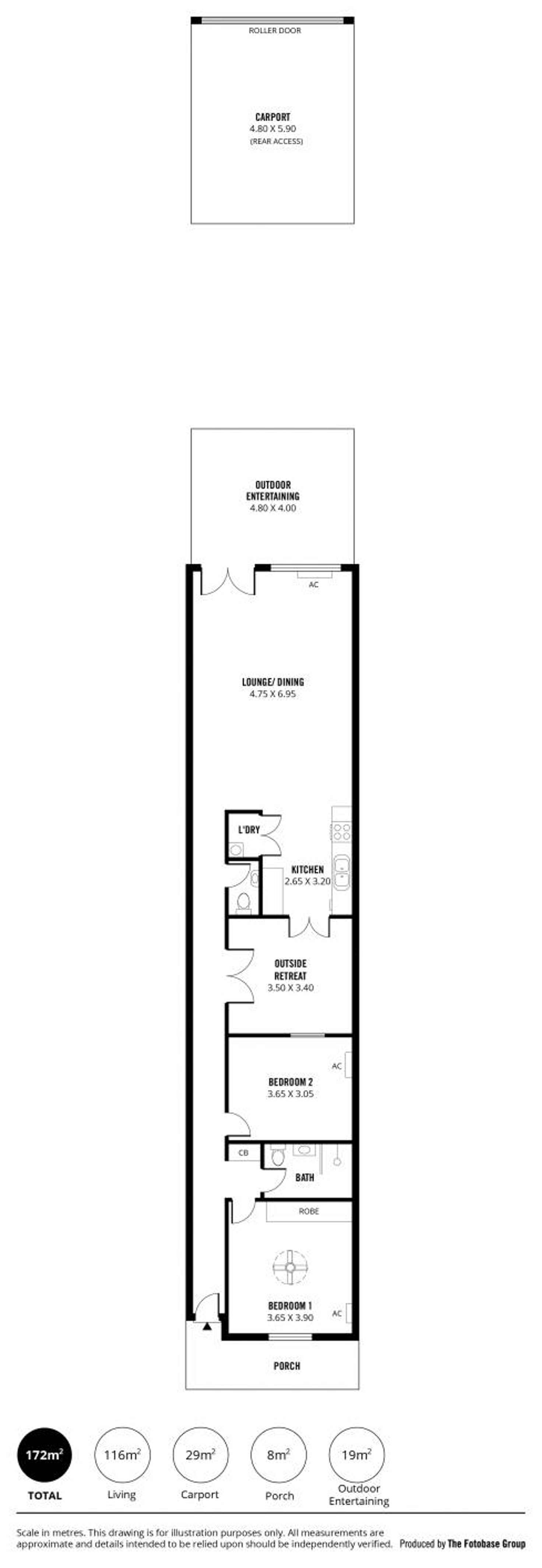 Floorplan of Homely house listing, 3/45 Fisher Street, Norwood SA 5067