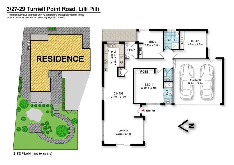 Floorplan of Homely villa listing, 3/27-29 Turriell Point Road, Port Hacking NSW 2229