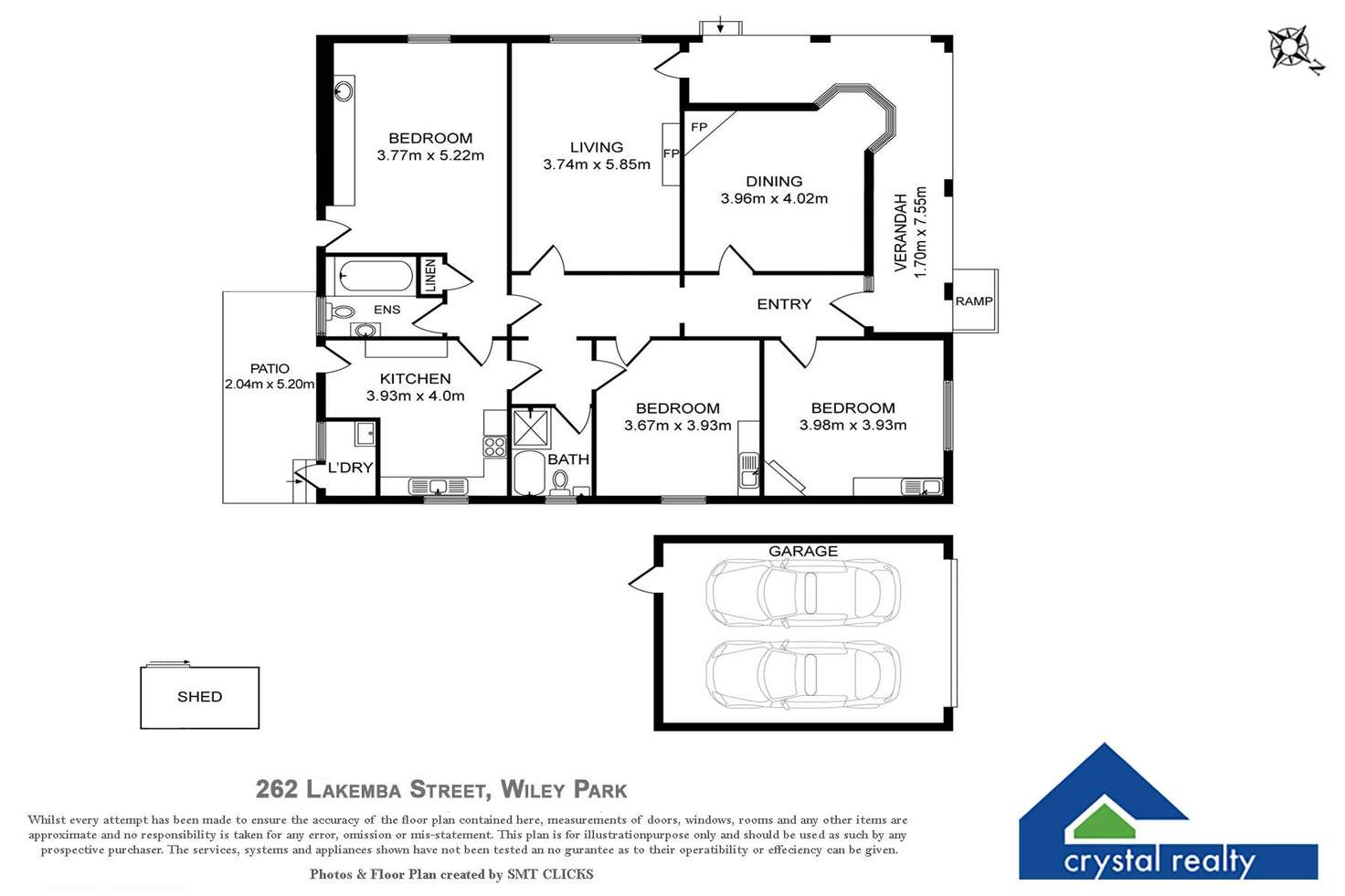 Floorplan of Homely house listing, 262 Lakemba Street, Wiley Park NSW 2195