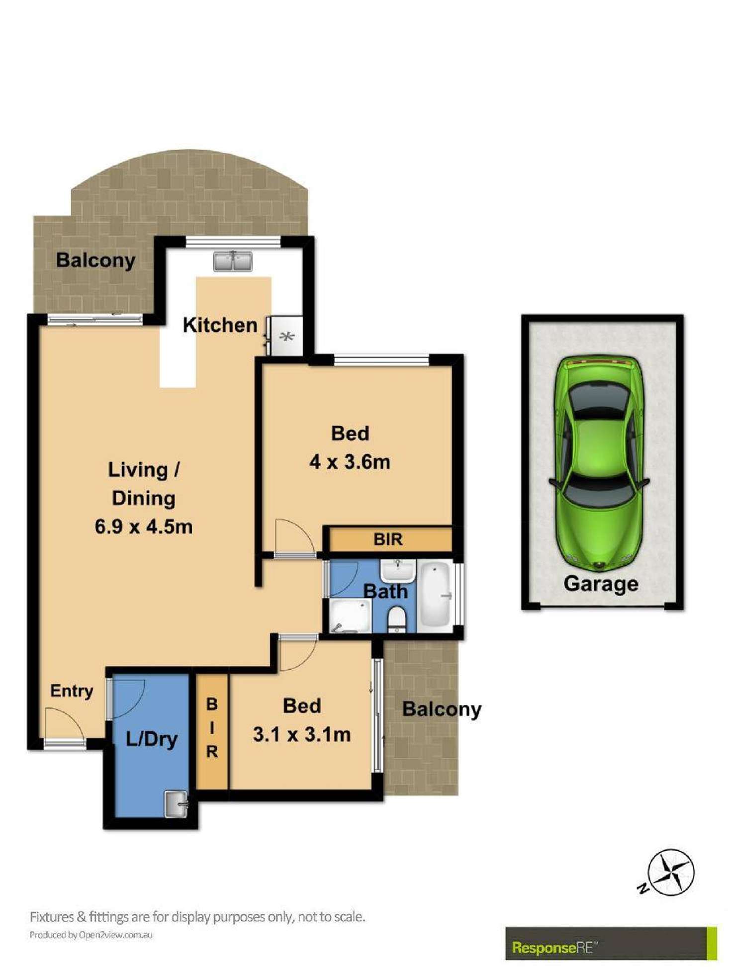 Floorplan of Homely unit listing, 4/32-36 Dobson Crescent, Baulkham Hills NSW 2153