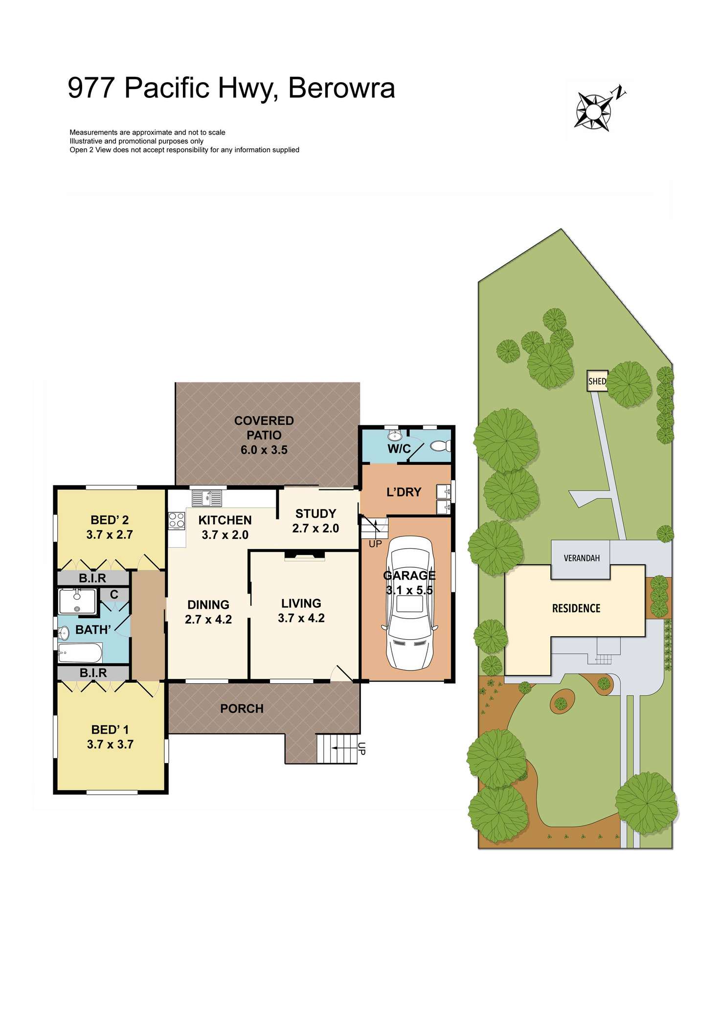 Floorplan of Homely house listing, 977 Pacific Highway, Berowra NSW 2081