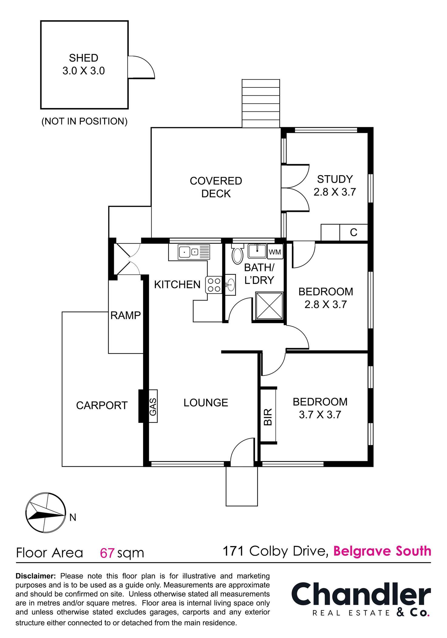 Floorplan of Homely house listing, 171 Colby Drive, Belgrave South VIC 3160