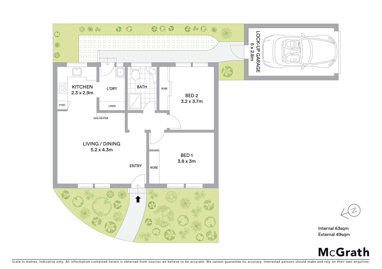 Floorplan of Homely unit listing, 3/346 Myers Street, East Geelong VIC 3219