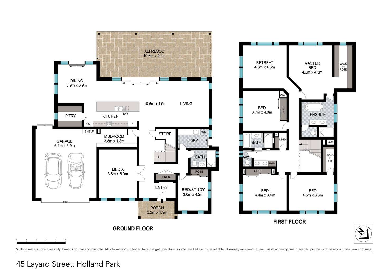 Floorplan of Homely house listing, 45 Layard Street, Holland Park QLD 4121