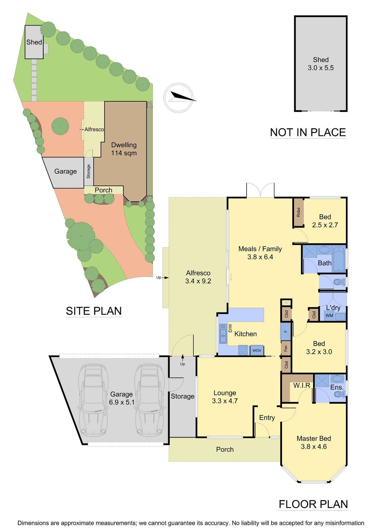 Floorplan of Homely house listing, 4 Antony Close, Mill Park VIC 3082