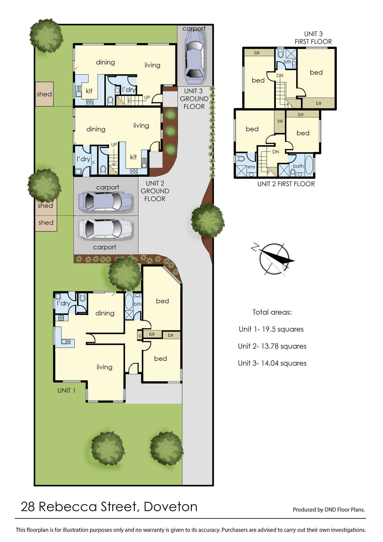 Floorplan of Homely house listing, 28 Rebecca Street, Doveton VIC 3177