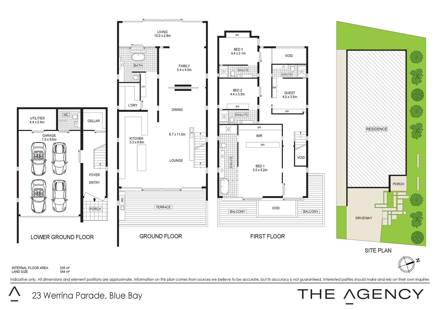Floorplan of Homely house listing, 23 Werrina Parade, Blue Bay NSW 2261