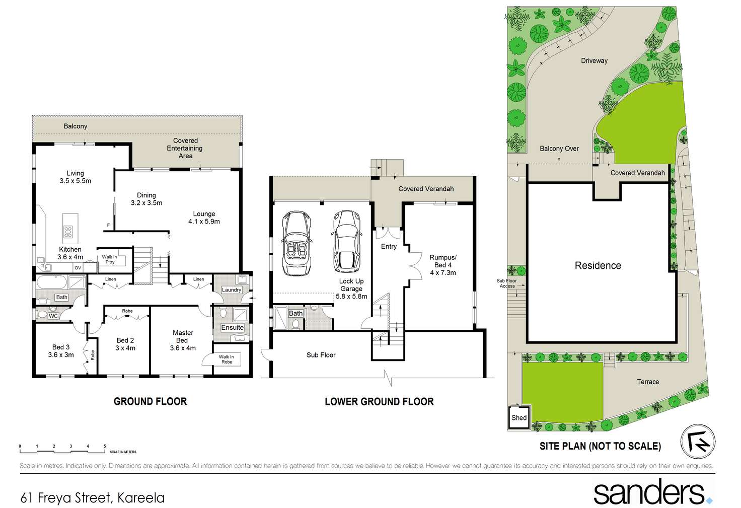Floorplan of Homely house listing, 61 Freya Street, Kareela NSW 2232