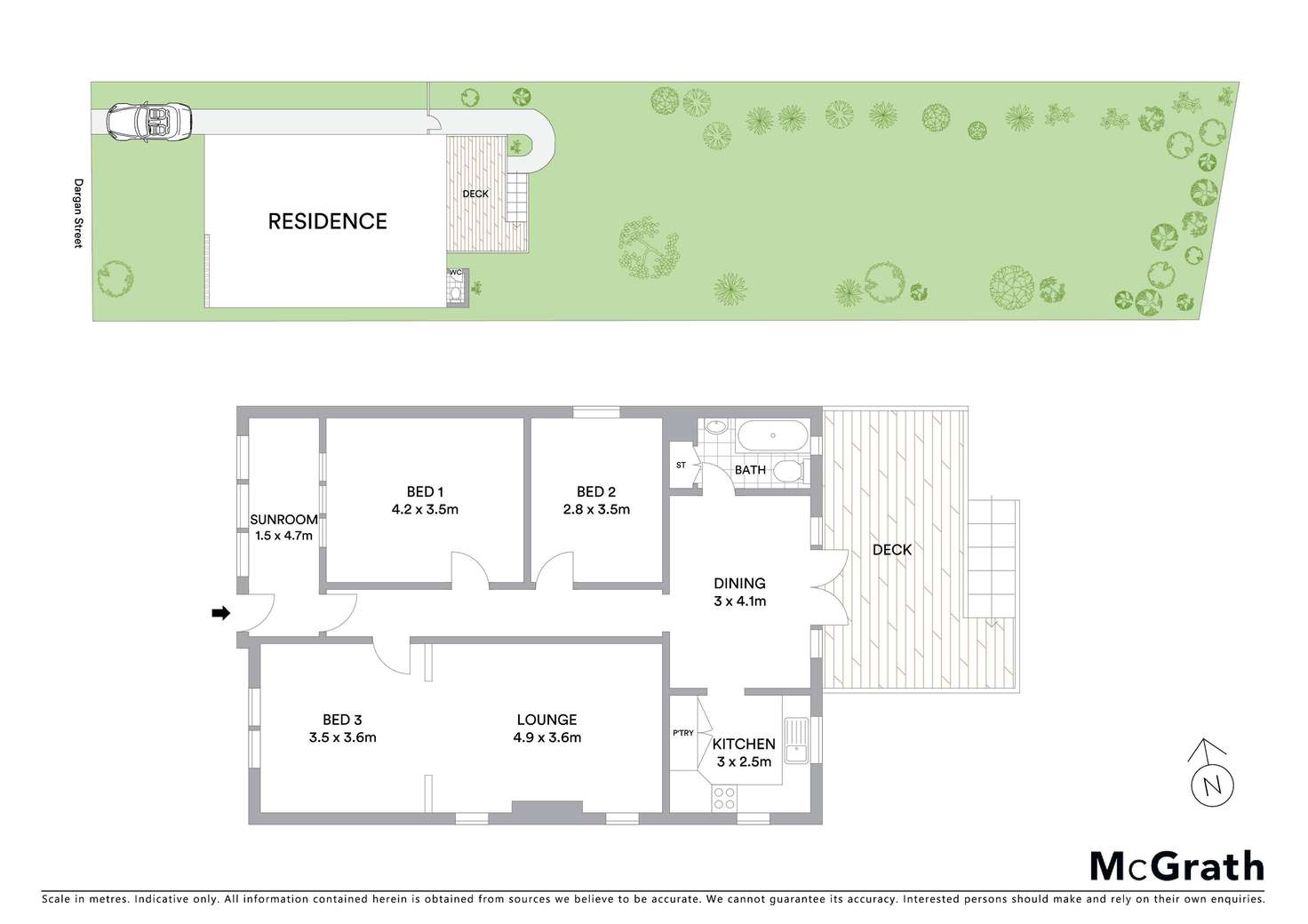 Floorplan of Homely house listing, 9 Dargan Street, Naremburn NSW 2065