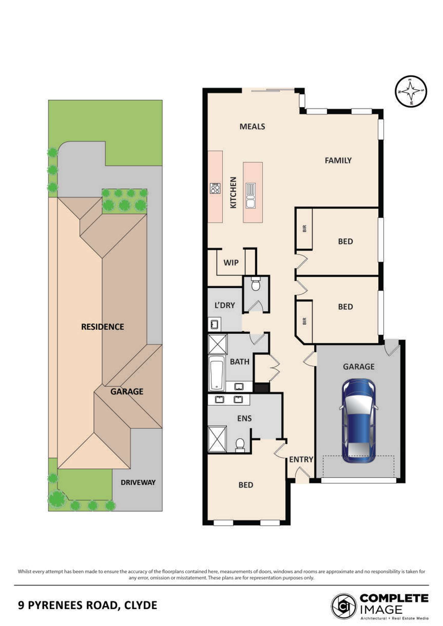 Floorplan of Homely house listing, 9 Pyrenees Road, Clyde VIC 3978