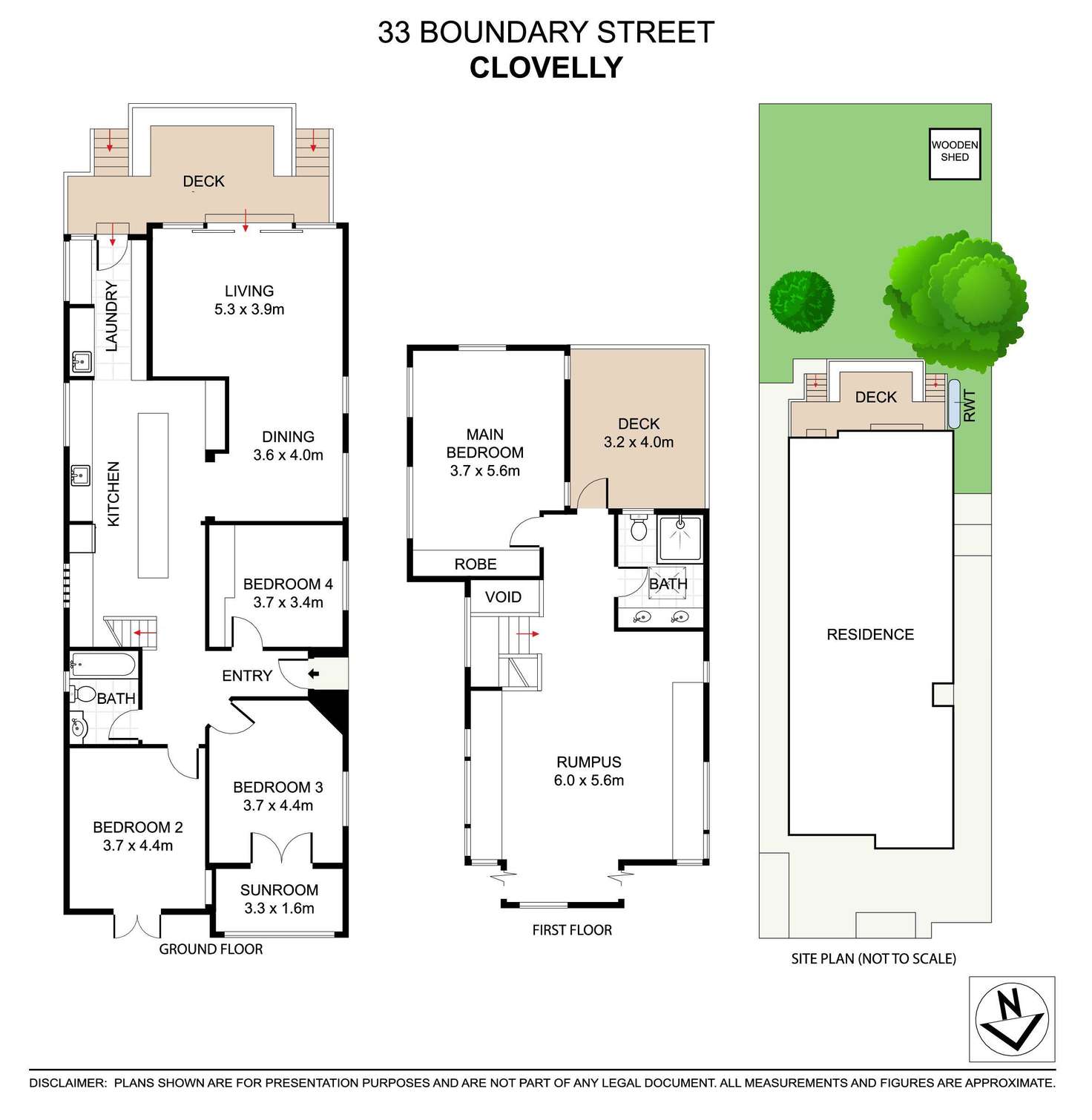 Floorplan of Homely house listing, 33 Boundary Street, Clovelly NSW 2031