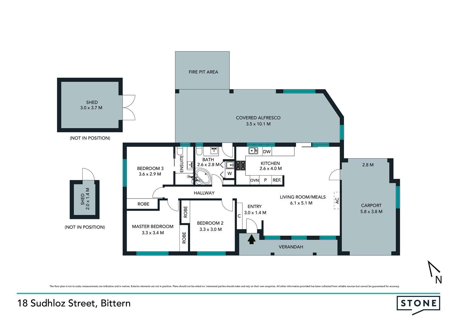 Floorplan of Homely house listing, 18 Sudholz Street, Bittern VIC 3918