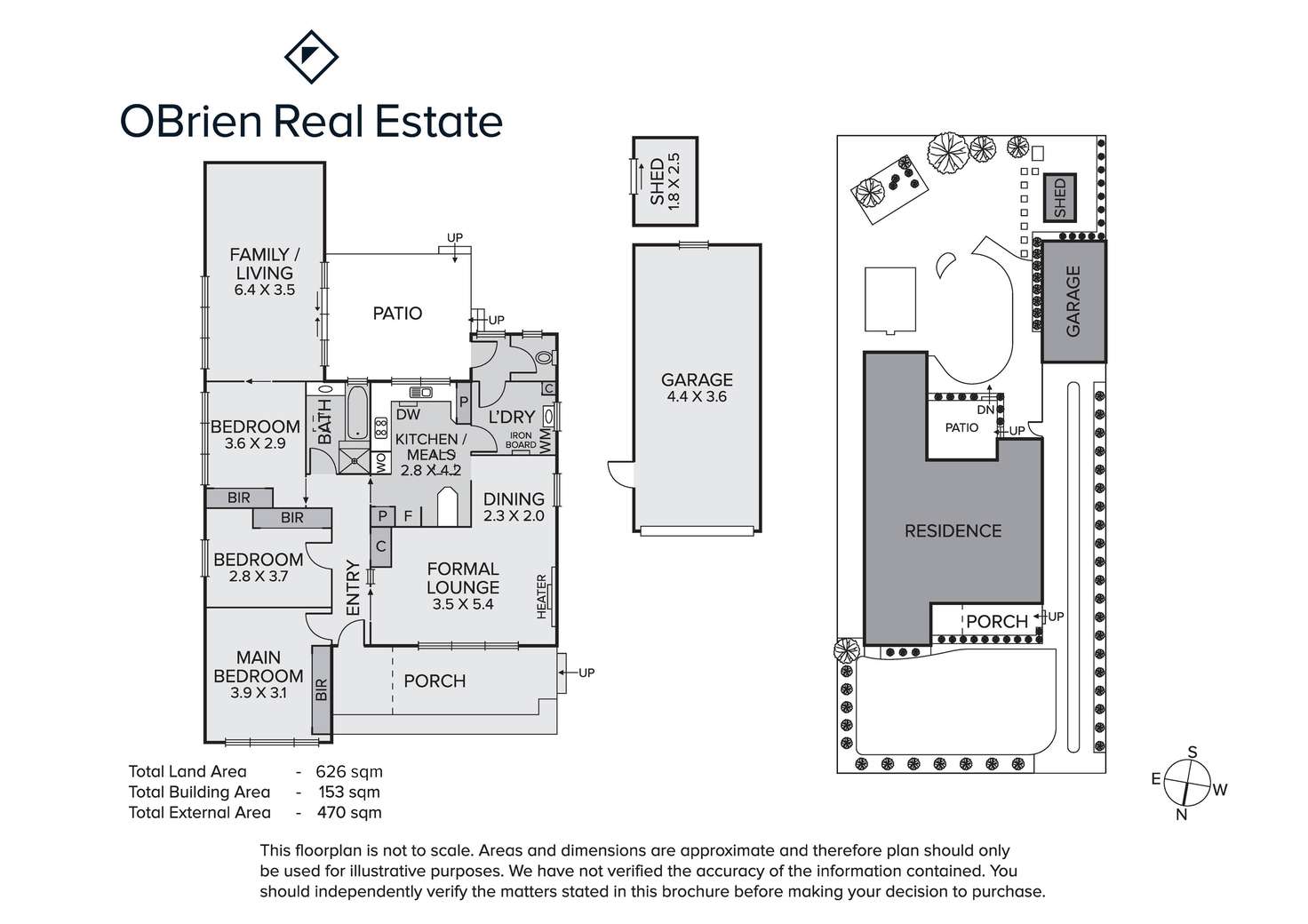 Floorplan of Homely house listing, 4 David Street, Mordialloc VIC 3195
