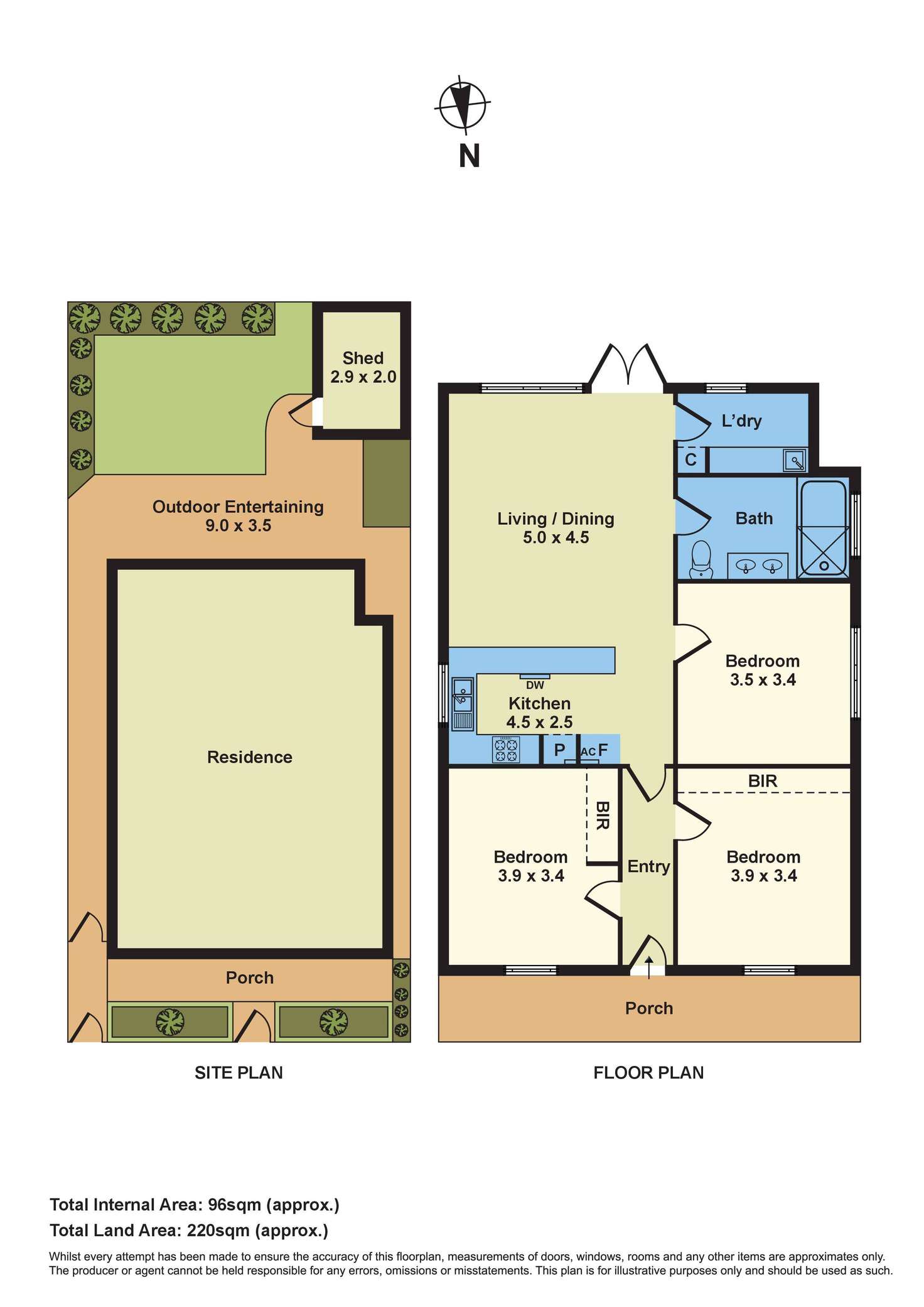 Floorplan of Homely house listing, 53 Walter Street, Seddon VIC 3011