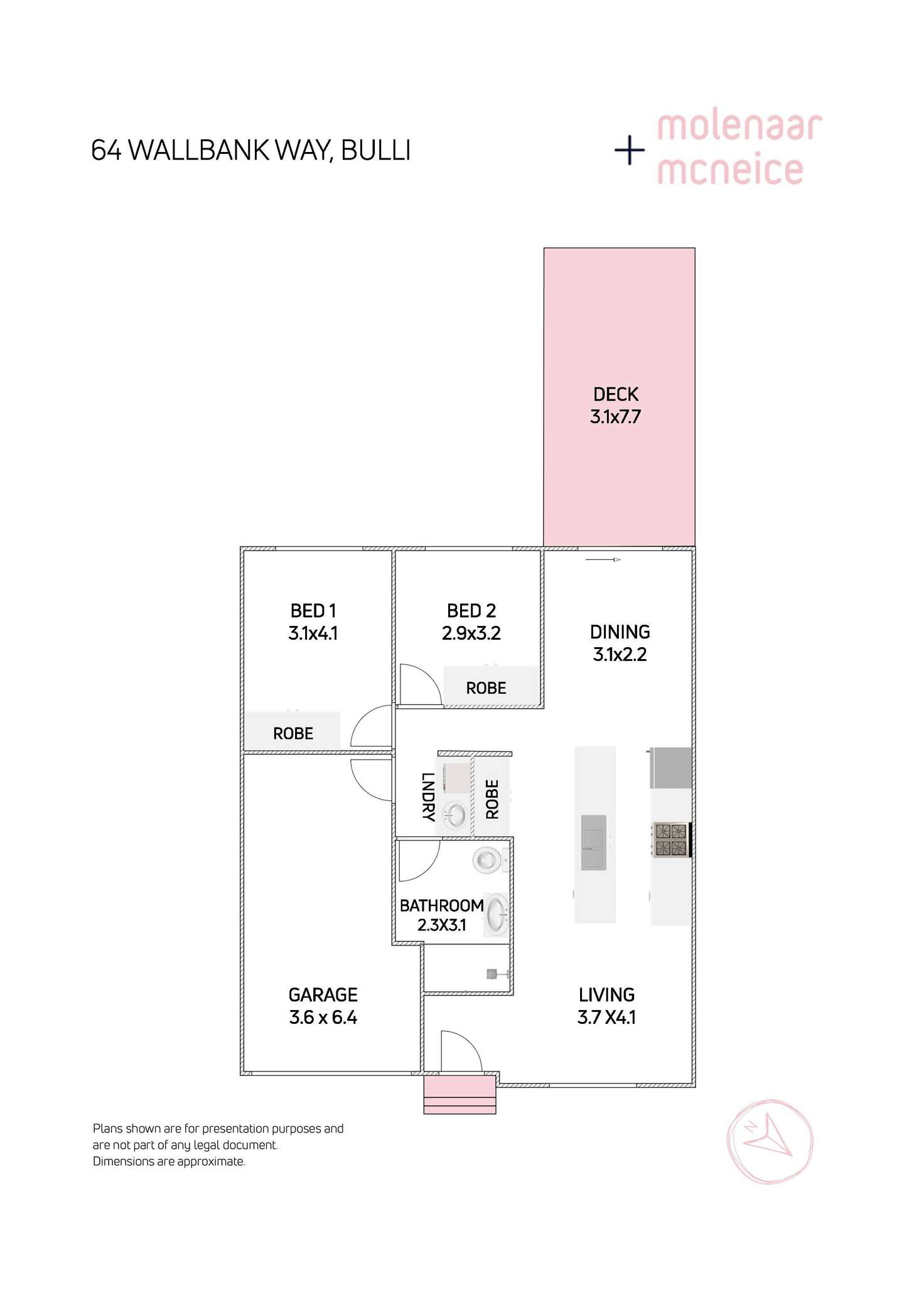 Floorplan of Homely house listing, 64 Wallbank Way, Bulli NSW 2516