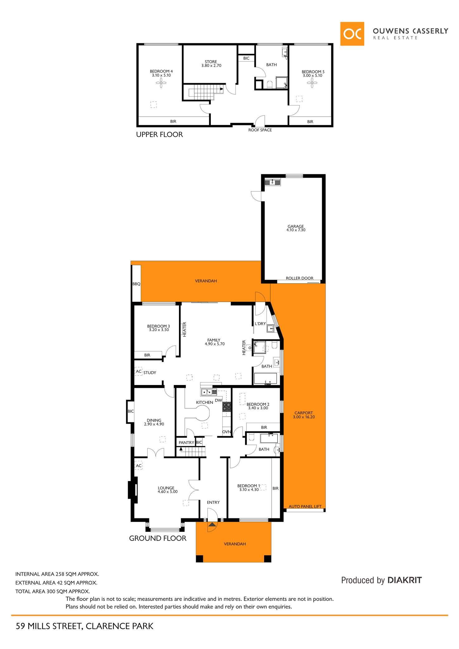 Floorplan of Homely house listing, 59 Mills Street, Clarence Park SA 5034
