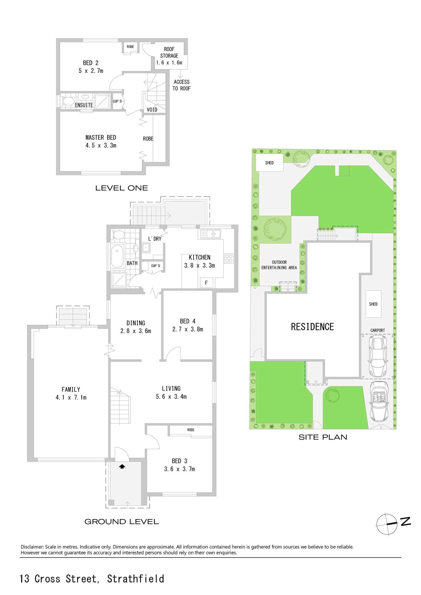 Floorplan of Homely house listing, 13 Cross Street, Strathfield NSW 2135